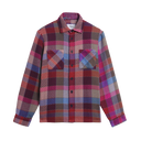 Whiting Pike Check Overshirt - Pink And Multicolour