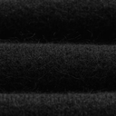 Wilde - Black Fluffy Wool Crewneck