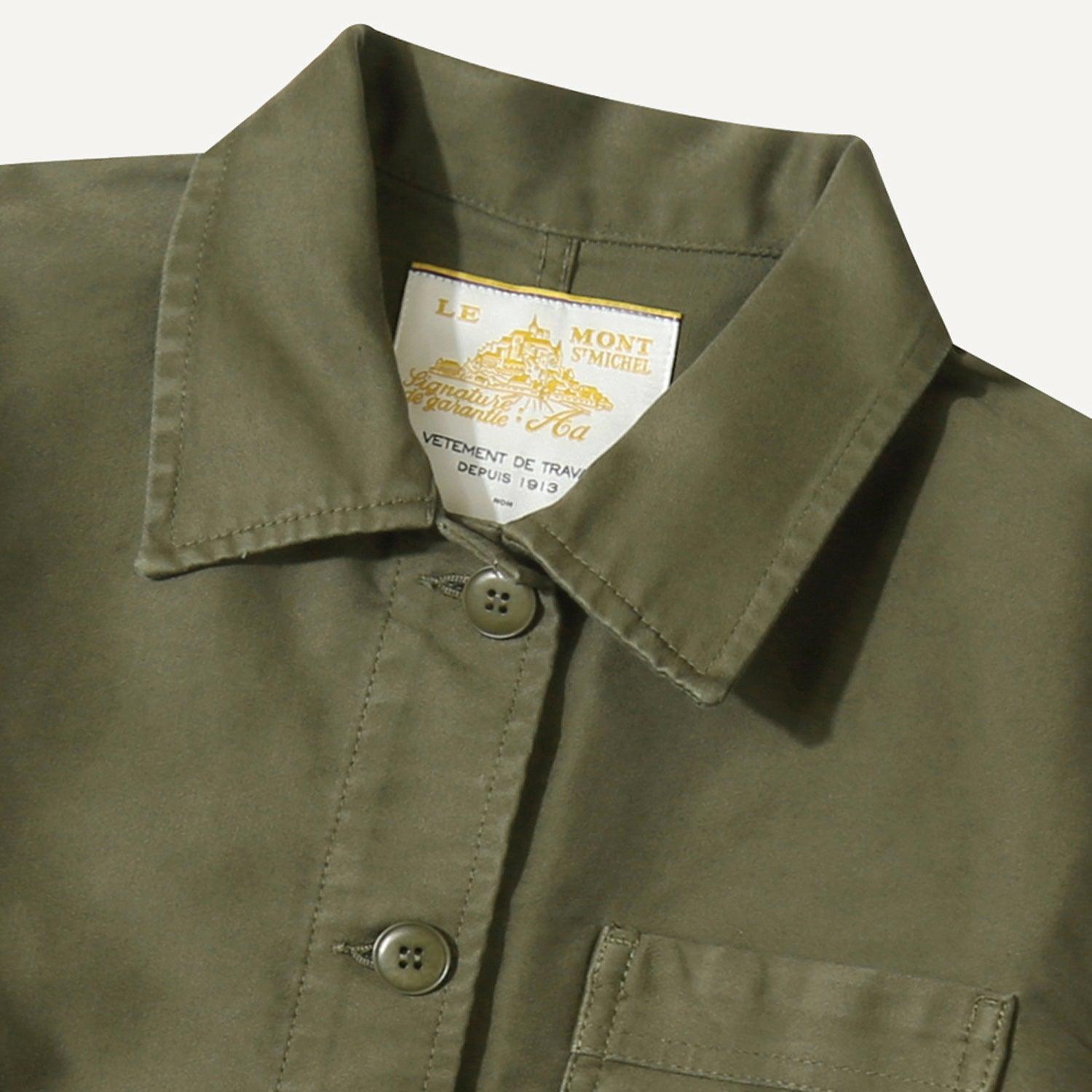 g*1様 50-60s LE MONT ST MICHEL Work Jacke Le Mont Saint Michel - The Real Work Jacket - Khaki – Stomping Ground