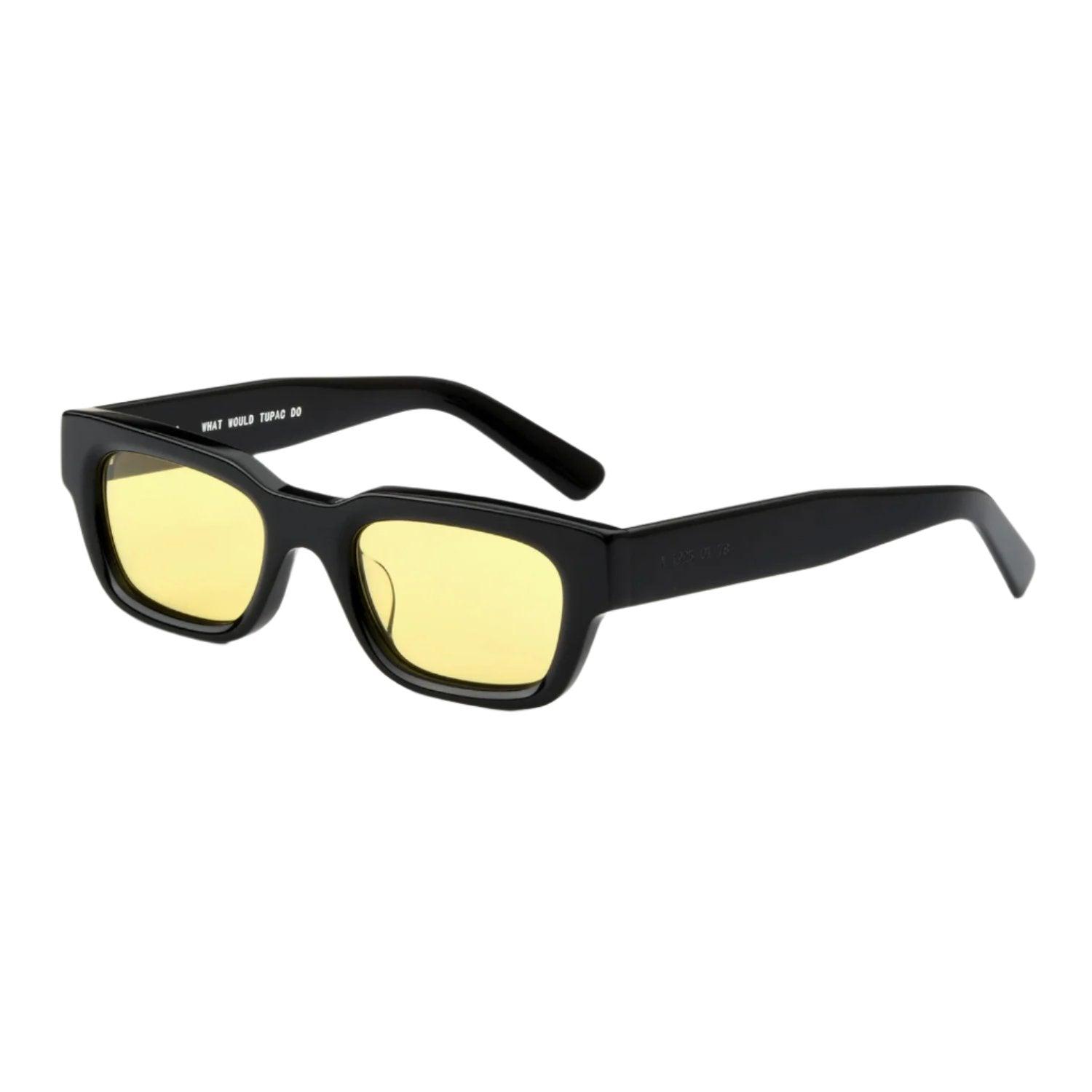 AKILA アキラ Zed Sunglasses BLACK/YELLOW Akila Sunglasses Zed - Black/Yellow – Stomping Ground