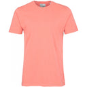 COLORFUL STANDARD CLASSIC ORGANIC TEE BRIGHT CORAL