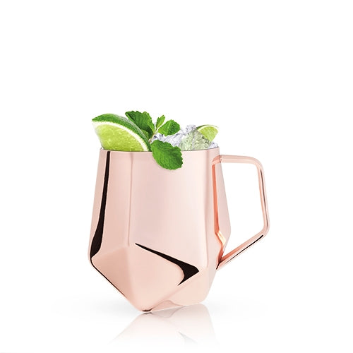 Faceted Moscow Mule Glasses