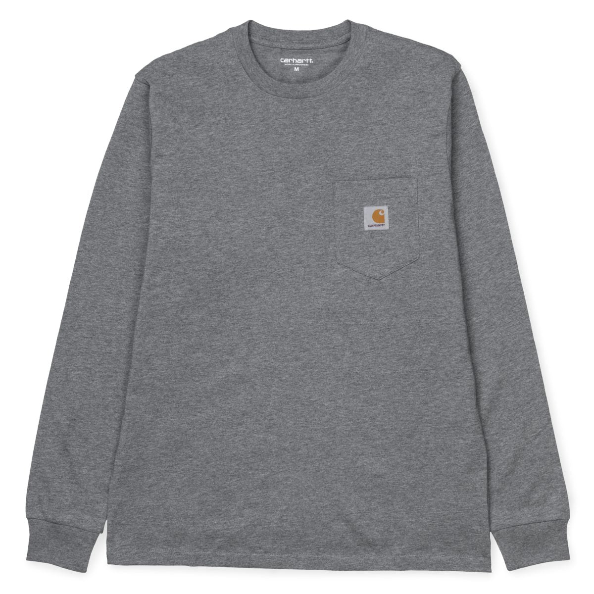 L/S Pocket T-shirt DARK GREY
The L/S Pocket T-Shirt is constructed from cotton jersey and features a chest pocket finished with a classic woven Carhartt WIP label.


100% Cotton, 190 g/sqm
regular fit
chest pocket
square label



I030437_02_XX
 CARHARTT WIP