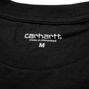 CARHARTT WIP L/S Pocket T-Shirt BLACK
The Long Sleeve Pocket T-Shirt is constructed from cotton jersey. It features a single chest pocket, adorned with a woven Carhartt WIP label.

100% Cotton Single Jersey, 175 g/sqm
regular fit
chest pocket
square label