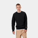 CARHARTT WIP Chase Crewneck BLACK