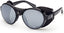 MONCLER ML 0205 05D Shiny Black W. Black Leather Blinders / Polarized Smoke Lenses
Made in Italy