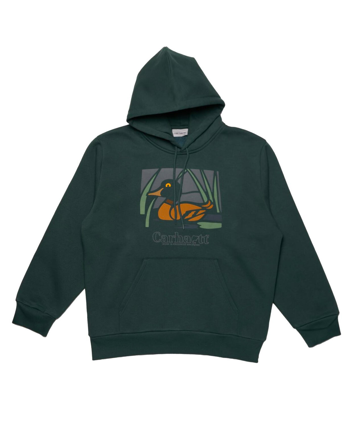 Hooded Duck Script Sweatshirt