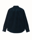 CARHARTT WIP Madison Cord Shirt DARK NAVY