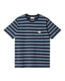 CARHARTT WIP S/S Merrick Pocket T-shirt DARK NAVY/ STORM BLUE 