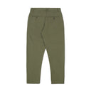 UNIVERSAL WORKS Military Chino - Twill LIGHT OLIVE
• Product Code: REF 00120.
• Comfortable, loose fit through the hips and thigh.
• Leg tapers through to hem.
• Mid-rise.
• Button fly.
• Two front pockets.
• Two rear jetted buttoned pockets.
• Fabric Content: 100% Cotton, 100% Cotton Trim.
• Washcare: Wash at 30 degrees. Do not bleach. Do not tumble dry. Warm iron. Do not dry clean. Wash like colours together. 