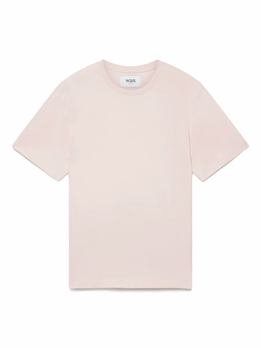 Reid Short Sleeve T-Shirt PINK
Made from organic cotton, the Reid is the ultimate basic tee for everyday use. Cut for a regular fit.

100% organic cotton
180 GSM midweight single jersey
Regular fit
Garment dyed fabric
 WAX LONDON
