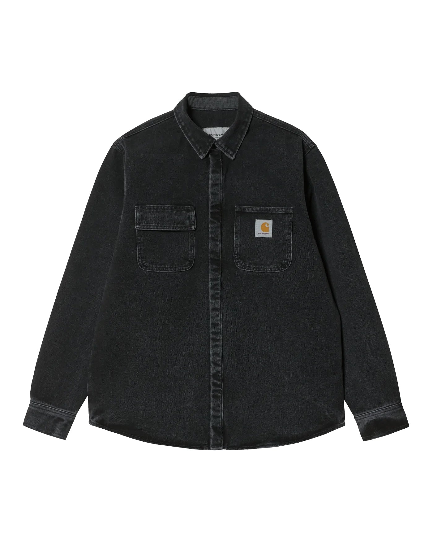 Salinac Shirt Jacket BLACK STONE WASHED CARHARTT WIP
