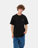 S/S SCRIPT EMBROIDERY TEE - Stomping Ground
