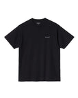 S/S SCRIPT EMBROIDERY TEE
