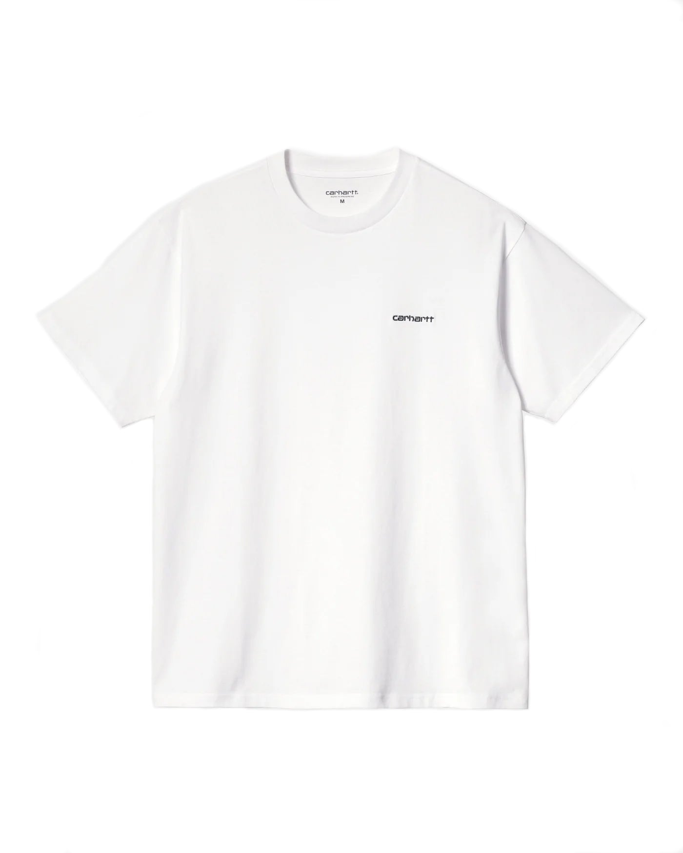 S/S SCRIPT EMBROIDERY TEE