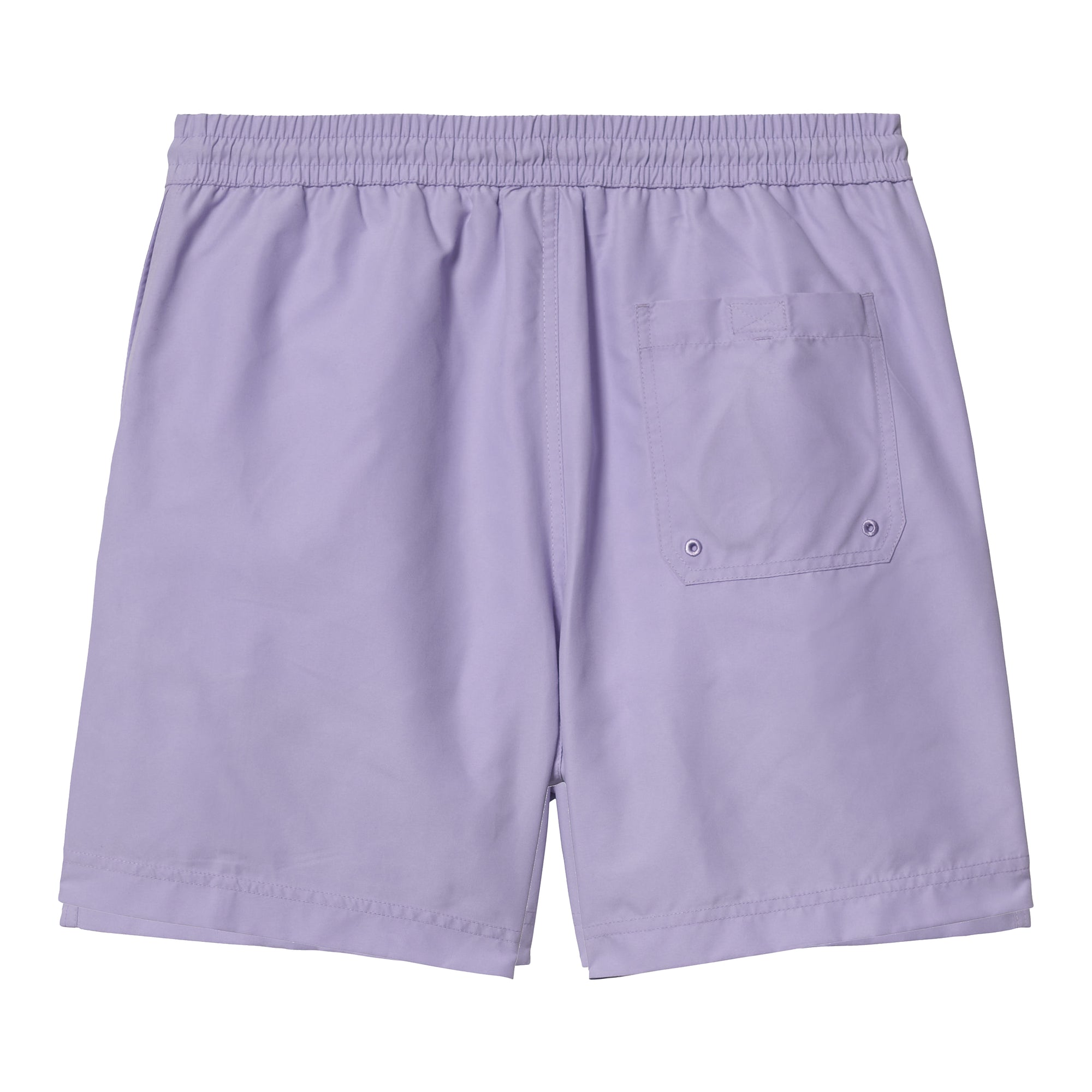 Chase Swim Trunk SOFT LAVENDER/GOLD
The Chase Swim Trunks are constructed from lightweight fabric with water-repellent and fast-drying qualities. Lined with mesh, they also feature an embroidered Carhartt WIP ‘C’ logo on the left leg, two side seam pockets, an adjustable waistband, and a key holder in the back pocket.

I026235_0XW_XX
100% polyester
Regular fit
Water-repellent
Mesh lining
Side seam pockets
Back pocket with key holder
 CARHARTT WIP