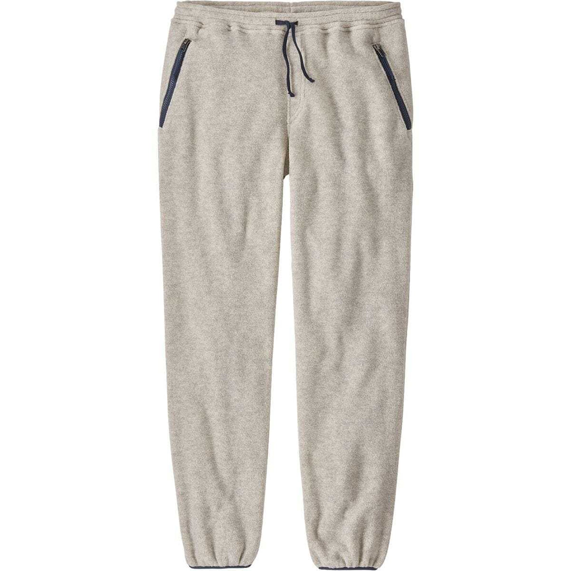 Synch Pants OATMEAL HEATHER
Warm, comfortable 100% recycled polyester fleece pants with a back pocket and an elasticized waistband. Inseam is 30&quot;. Fair Trade Certified™ sewn. PATAGONIA